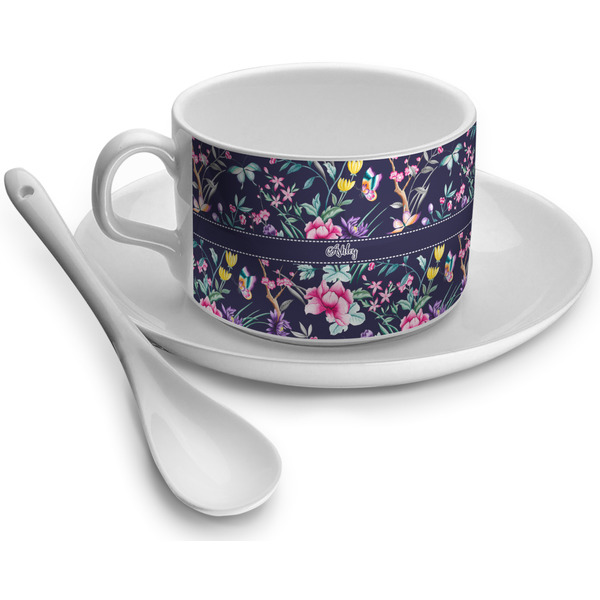Custom Chinoiserie Tea Cup - Single (Personalized)