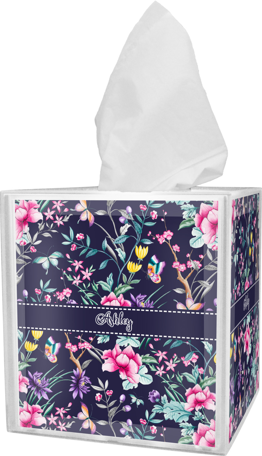 Chinoiserie Tissue Box Cover (Personalized) YouCustomizeIt