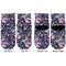 Chinoiserie Toddler Ankle Socks - Double Pair - Front and Back - Apvl