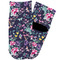 Chinoiserie Toddler Ankle Socks - Single Pair - Front and Back