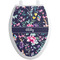 Chinoiserie Toilet Seat Decal Elongated