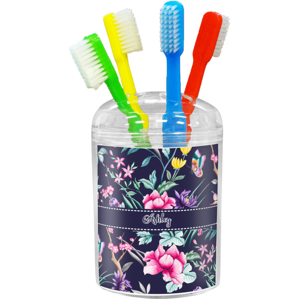 Custom Chinoiserie Toothbrush Holder (Personalized)