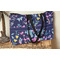 Chinoiserie Tote w/Black Handles - Lifestyle View