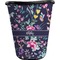 Chinoiserie Waste Basket - Single Sided (Black) (Personalized)