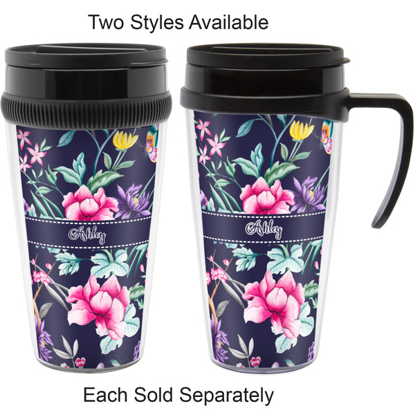 Chinoiserie Travel Mugs - with & without Handle
