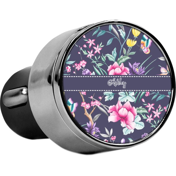 Custom Chinoiserie USB Car Charger (Personalized)