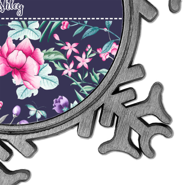 Chinoiserie Vintage Snowflake - Detail