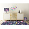 Chinoiserie Wall Graphic Decal Wooden Desk