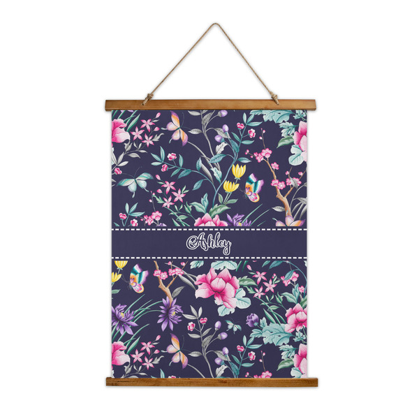 Custom Chinoiserie Wall Hanging Tapestry - Tall (Personalized)
