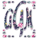 Chinoiserie Monogram Decal - Large (Personalized)