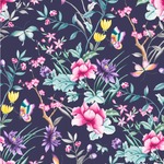 Chinoiserie Wallpaper & Surface Covering (Water Activated 24"x 24" Sample)