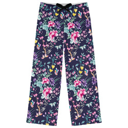 Chinoiserie Womens Pajama Pants - L