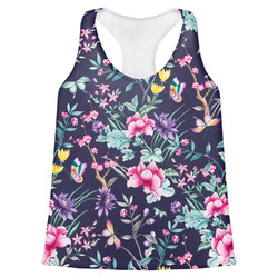 Chinoiserie Womens Racerback Tank Top - Large