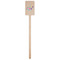Chinoiserie Wooden 6.25" Stir Stick - Rectangular - Single Stick