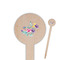 Chinoiserie Wooden 6" Food Pick - Round - Closeup