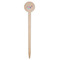 Chinoiserie Wooden 6" Food Pick - Round - Single Pick