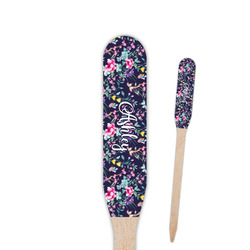 Chinoiserie Paddle Wooden Food Picks - Double Sided (Personalized)