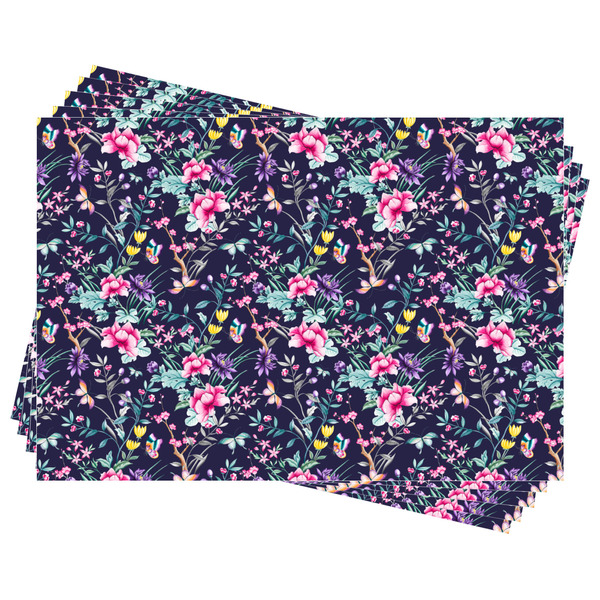 Chinoiserie Wrapping Paper - Front & Back - Sheets Approval