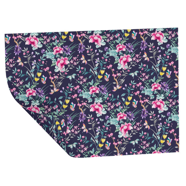 Chinoiserie Wrapping Paper Sheet - Double Sided - Folded
