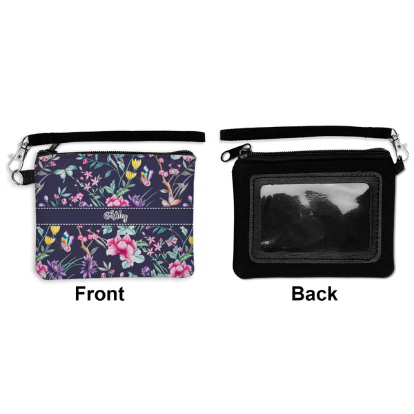Chinoiserie Wristlet ID Cases - Front & Back