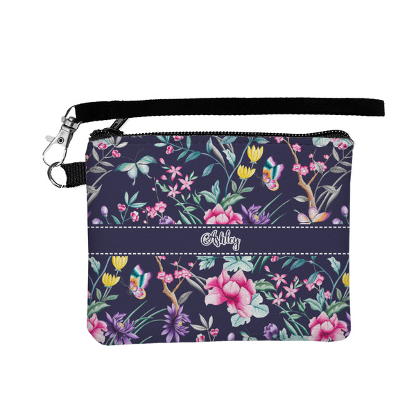 Custom Chinoiserie Wristlet ID Case w/ Name or Text