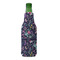 Chinoiserie Zipper Bottle Cooler - FRONT (bottle)