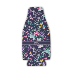 Chinoiserie Zipper Bottle Cooler (Personalized)