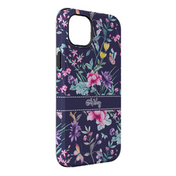 Chinoiserie iPhone Case - Rubber Lined - iPhone 14 Plus (Personalized)