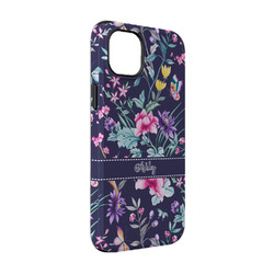 Chinoiserie iPhone Case - Rubber Lined - iPhone 14 Pro (Personalized)