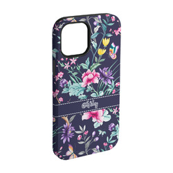 Chinoiserie iPhone Case - Rubber Lined - iPhone 15 Pro (Personalized)