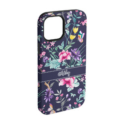Chinoiserie iPhone Case - Rubber Lined - iPhone 15 (Personalized)