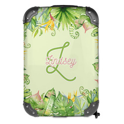Tropical Leaves Border Kids Hard Shell Backpack (Personalized)
