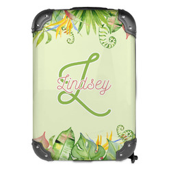 Tropical Leaves Border Kids Hard Shell Backpack (Personalized)