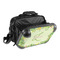 Tropical Leaves Border 15" Hard Shell Briefcase - Open