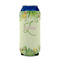 Tropical Leaves Border 16oz Can Sleeve - FRONT (on can)