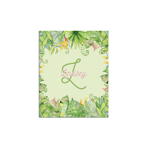 Custom Tropical Leaves Border Posters - Matte - 16x20 (Personalized)