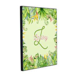 Tropical Leaves Border Wood Prints (Personalized)