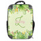 Tropical Leaves Border 18" Hard Shell Backpacks - FRONT