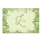 Tropical Leaves Border Patio Rug (Personalized)
