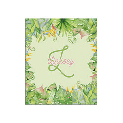Tropical Leaves Border Poster - Matte - 20x24 (Personalized)