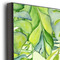 Tropical Leaves Border 20x24 Wood Print - Closeup