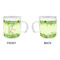 Tropical Leaves Border Acrylic Kids Mug (Personalized) - APPROVAL