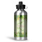 Tropical Leaves Border Aluminum Water Bottle