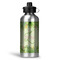 Tropical Leaves Border Water Bottles - 20 oz - Aluminum (Personalized)