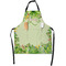 Tropical Leaves Border Apron - Flat with Props (MAIN)