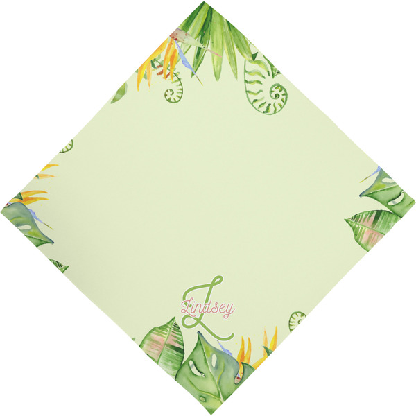 Tropical Leaves Border Bandana - Full View