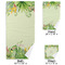 Tropical Leaves Border Bath Towel Sets - 3-piece - Approval