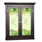 Tropical Leaves Border Cabinet Decals