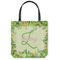 Tropical Leaves Border Canvas Tote Bag (Front)