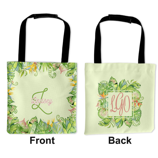 Tropical Leaves Border Car Bag - Apvl